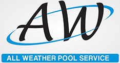 All Weather Pool Service Logo