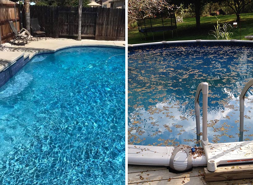 pro pool cleaning vs diy pool cleaning